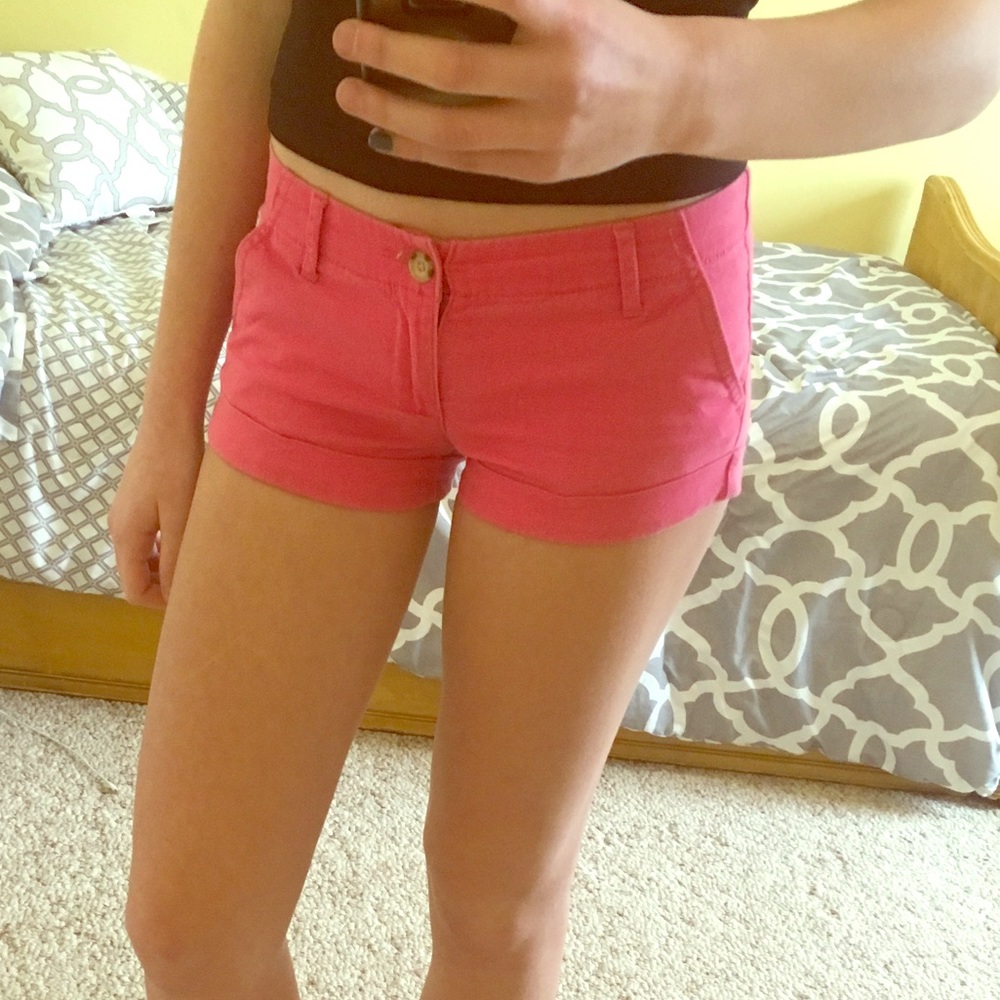 Pink Abercrombie Shorts